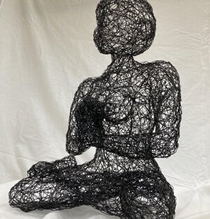 Filo di rame bronzato - cm 23x28x43