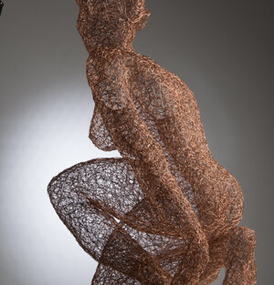 2013 - filo di rame - cm. 100x45x50 - (collezione privata)