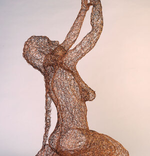 cm 70x60x124 - filo di rame