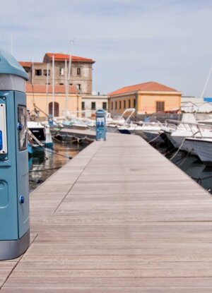 Impianto elettrico su porticciolo eseguito da Stil srl