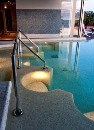 impianto elettrico eseguito su piscina Hotel Palazzo da Stil srlsrl