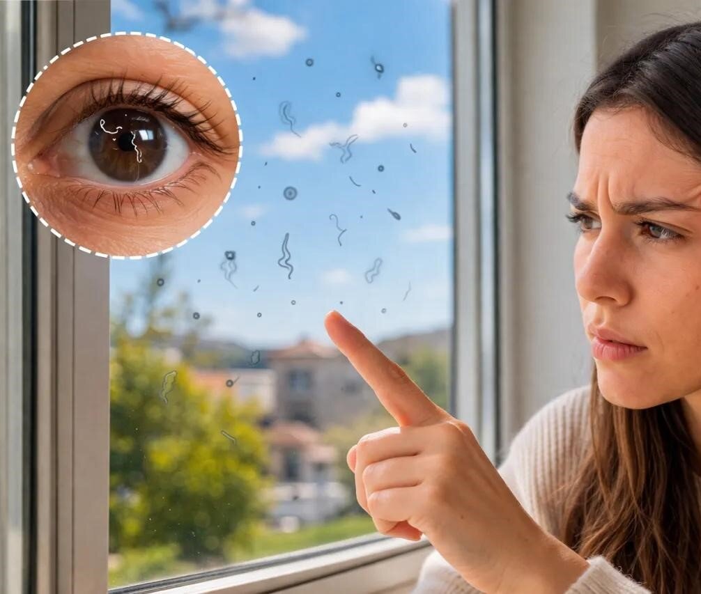 Mosche volanti: cosa sono e quando è meglio non ignorarle