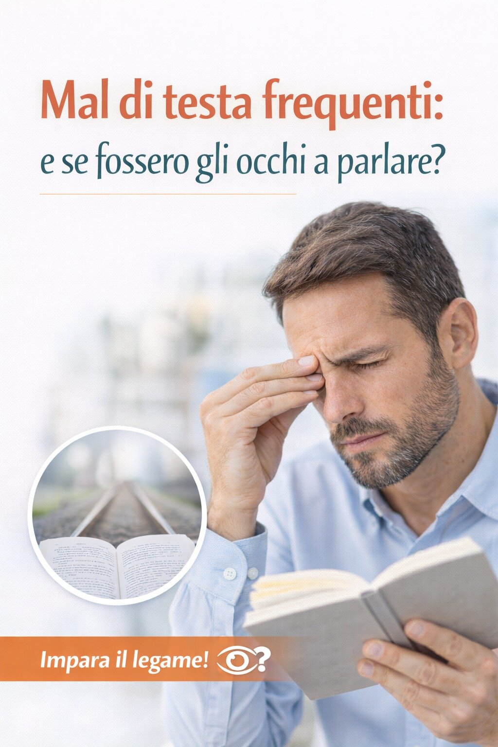 Mal di testa frequenti: e se fossero gli occhi a parlare?