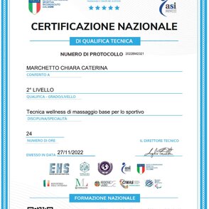 Massaggio Base 2Liv Certificazione Corso Massaggio Base 2Liv