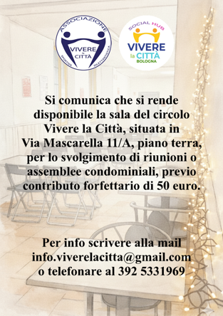 sala circolo per assemblee