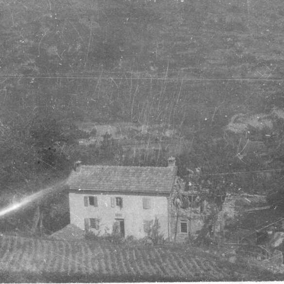 Caniparolo prima della frana del 39