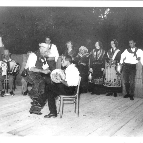 1960 Ballo dell'Arrotino a Pavullo