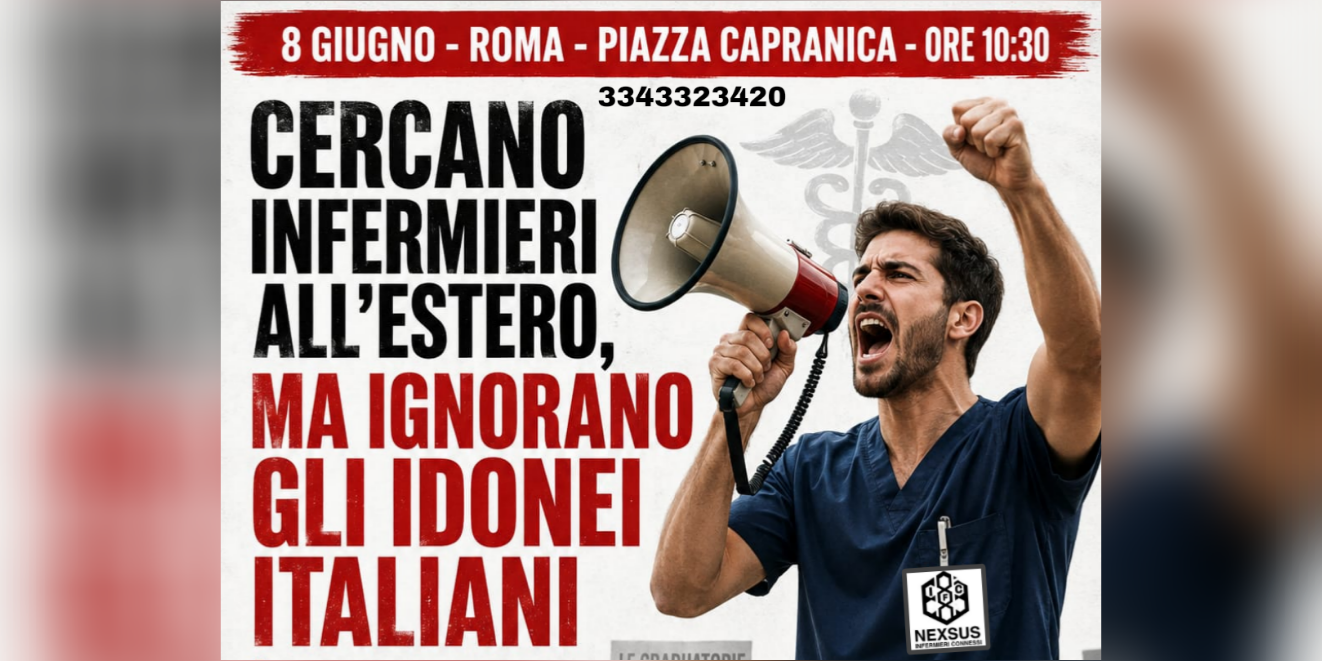 Cercano infermieri all&rsquo;estero, ma ignorano gli idonei italiani