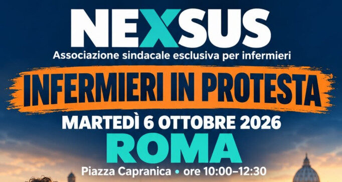 Infermieri protestano. 6 ottobre a Roma