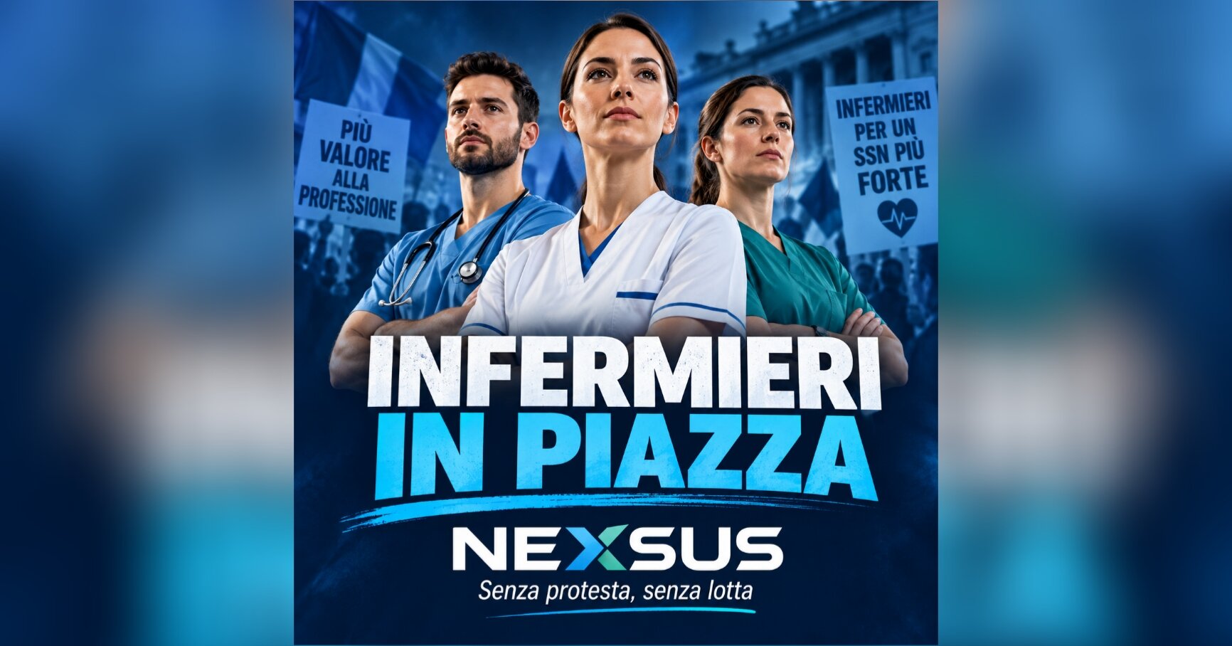 Infermieri, basta aspettare: senza piazza e senza lotta non cambierà mai nulla
