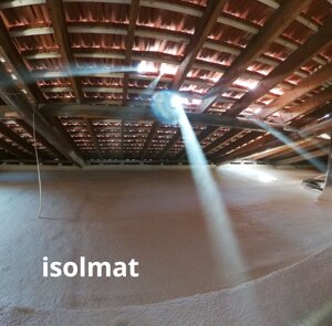 POLIURETANO A SRUZZO CALPESTABILE PER SOTTOTETTI TETTI PROTEGGE DA INFILTRAZIONI GRANDINE NEVE