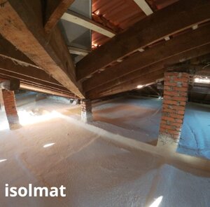 POLIURETANO A SRUZZO CALPESTABILE PER SOTTOTETTI TETTI PROTEGGE DA INFILTRAZIONI GRANDINE NEVE