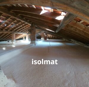 POLIURETANO A SRUZZO CALPESTABILE PER SOTTOTETTI TETTI PROTEGGE DA INFILTRAZIONI GRANDINE NEVE