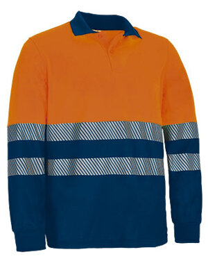 polo-manica-lunga-alta-visibilita-economica-gambi