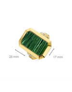 anello-malachite-ti-sento-milano