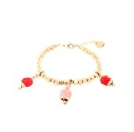 bracciale-cubotti-e-campanelle-colorate-dorato