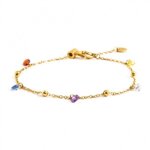 bracciale-cristalli-colorati-e-sfere-oro