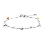 bracciale-con-cristalli-colorati-e-sfere