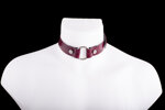 choker-zeus-in-real-snake-col-rosso-bordeaux