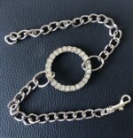 choker-catena-con-anello-swarosky-col-argento