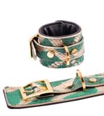 polsiere-in-vero-pitone-col-verde-con-colore-oro-dipinto-a-mano