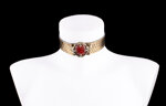choker-venus-in-real-snake-col-oro-antico-con-pietra