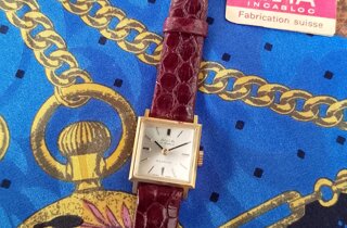 Gioielleria Fugazzi Bocciarelli. Orologio Avia in oro meccanico a carica manuale