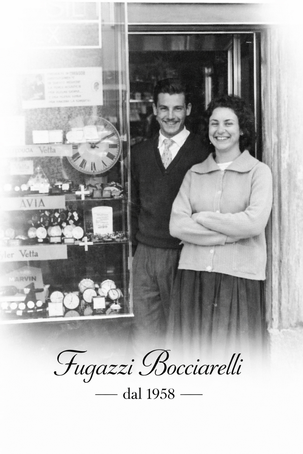 La Gioielleria Fugazzi Bocciarelli nel 1958
