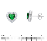orecchini-in-argento-con-cuore-verde-e-contorno-in-zirconi
