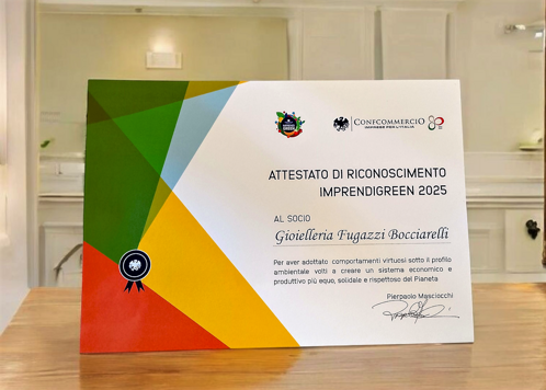 Attestato Imprendigreen Attestato Imprendigreen