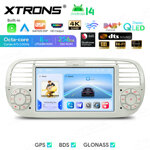 autoradio-gps-xtrons-iq7450flcp-fiat-500-android-14-wi-fi-carplay-snapdragon-8gb