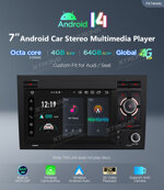 autoradio-gps-audi-a4-android-14-4gb-64-carplay-auto-wifi-4g-xtrons-px74a4al