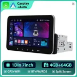 autoradio-gps-1-din-nuova-fiat-panda-7-android-15-wi-fi-carplay-auto-4gb-64gb