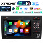 autoradio-gps-audi-a4-android-14-4gb-64-carplay-auto-wifi-4g-xtrons-px74a4al