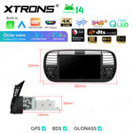 autoradio-gps-xtrons-iq7450flbp-fiat-500-android-14-wi-fi-carplay-snapdragon-8gb