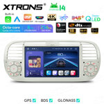 autoradio-gps-xtrons-iq7450flcp-fiat-500-android-14-wi-fi-carplay-snapdragon-8gb