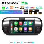 autoradio-gps-xtrons-iq7450flbp-fiat-500-android-14-wi-fi-carplay-snapdragon-8gb