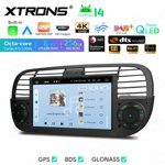 autoradio-gps-xtrons-iq7450flbp-fiat-500-android-14-wi-fi-carplay-snapdragon-8gb