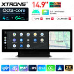 autoradio-car-tablet-gps-audi-a4-a5-android-13-wifi-4g-xtrons-qla42a4nl-carplay-auto-149-pollici