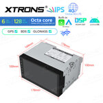 xtrons-tixa745l-autoradio-gps-car-tablet-2-din-android-14-wi-fi-6gb-carplay-auto