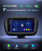 autoradio-gps-fiat-500x-android-14-wi-fi-4g-dsp-carplay-auto-xtrons-idp9050xf