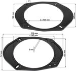 0758-ford-coppia-supporti-altoparlanti