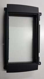 6512mercedes-clk-dal-2006-cornice-per-autoradio-con-portaoggetti6512