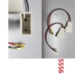 5556citroen-peugeot-toyota-coppia-connettori-per-sostituire-gli-altoparlanti