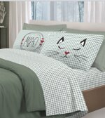 completo-letto-miao-verde-grigio-beige-rosa