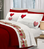 completo-letto-lenzuola-orsetti-blu-rosso-beige-rosa
