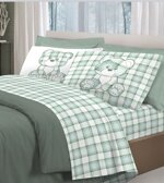 completo-letto-orsetti-tartan-primavera-azzurro-verde-rosa-beige