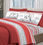 completo-letto-bau-bau-rosso-verde-rosa-beige