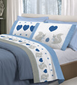 completo-letto-lenzuola-scoiattolo-grigio
