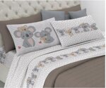 completo-letto-koala-grigio-beige-rosa